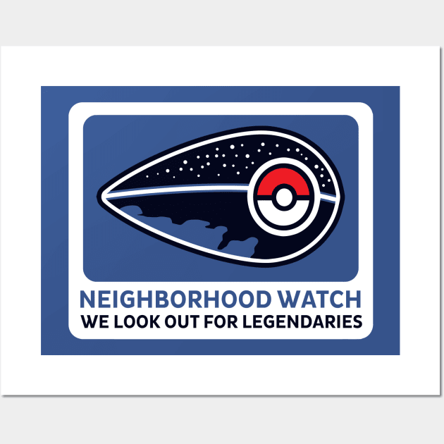 PoGO Neighborhood Watch Wall Art by NoobDesign15